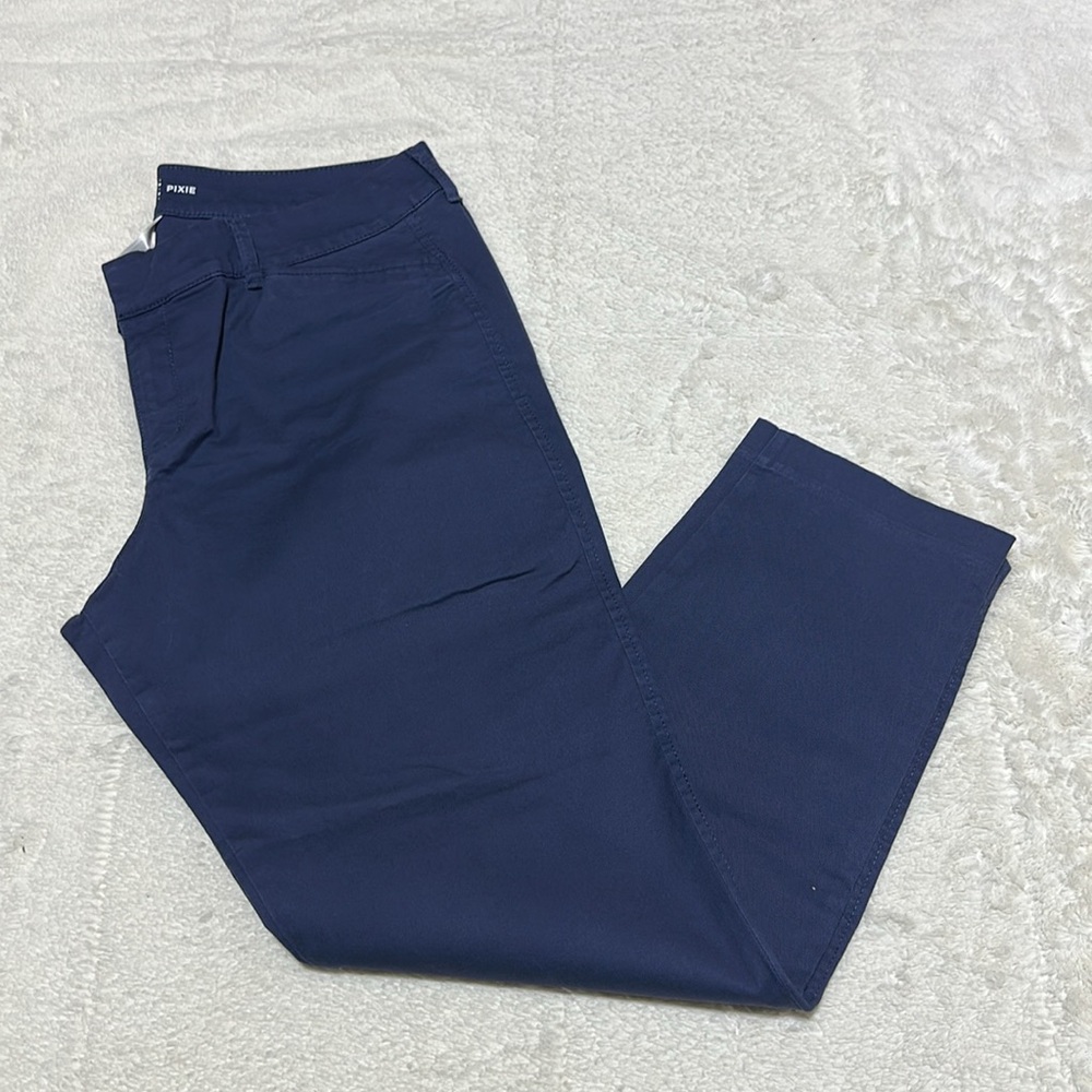 Old Navy | size 12 | navy pixie pant